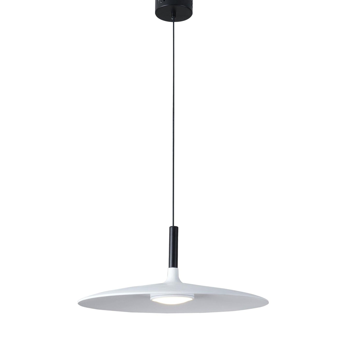 Thaloric | Minimalistische Industriële Aluminium Platte Schijf Hanglamp