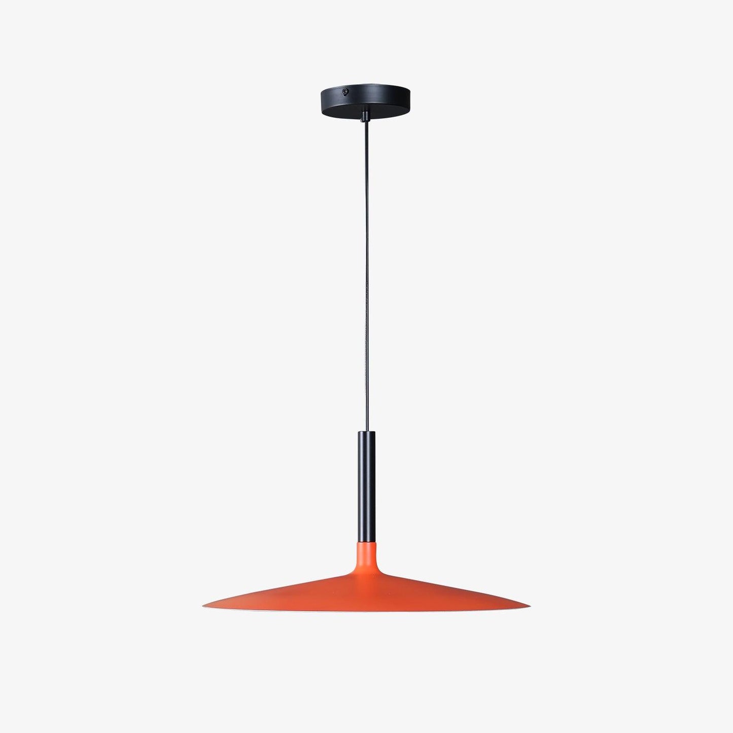 Thaloric | Minimalistische Industriële Aluminium Platte Schijf Hanglamp