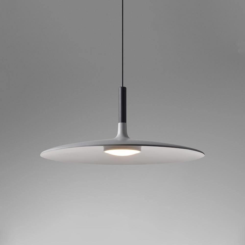Thaloric | Minimalistische Industriële Aluminium Platte Schijf Hanglamp