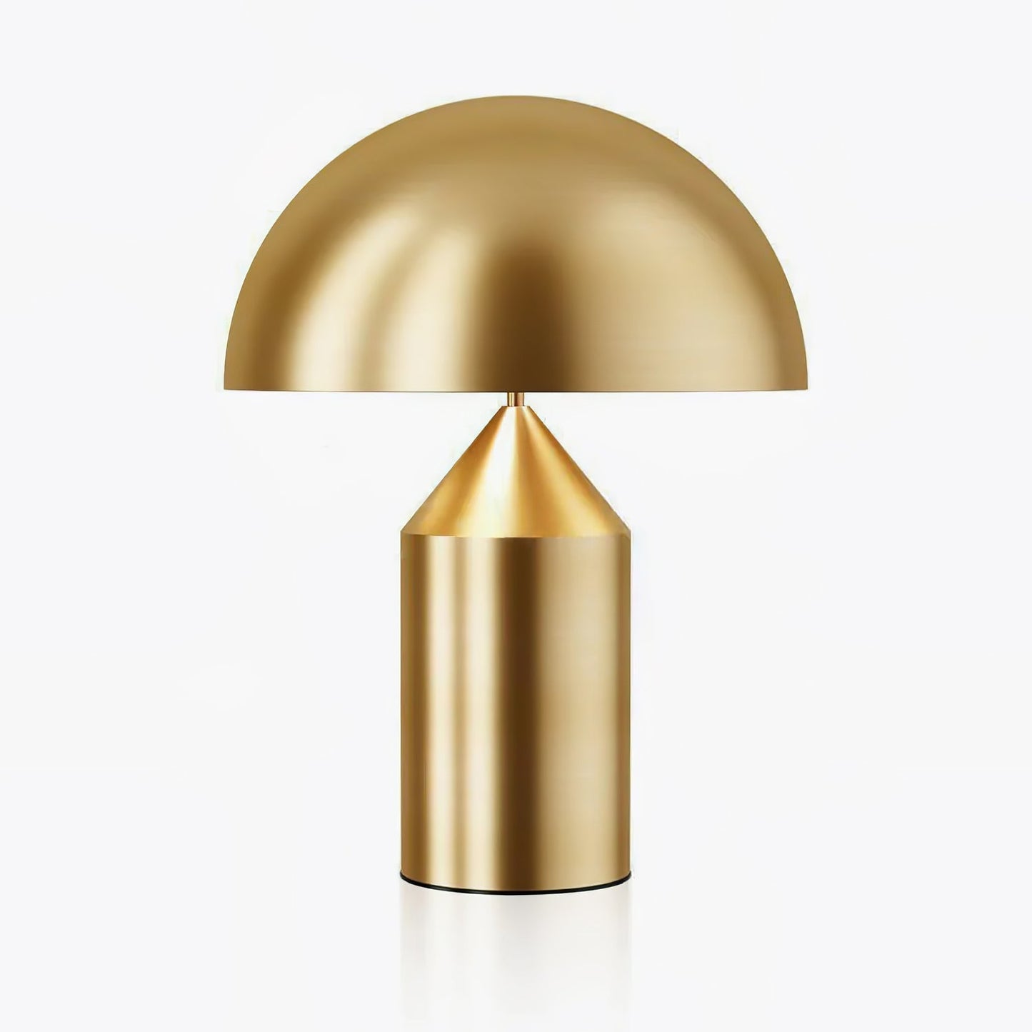 Zonthara | Avant-Garde Geometrische Sculpturale Silhouet Metalen Tafellamp