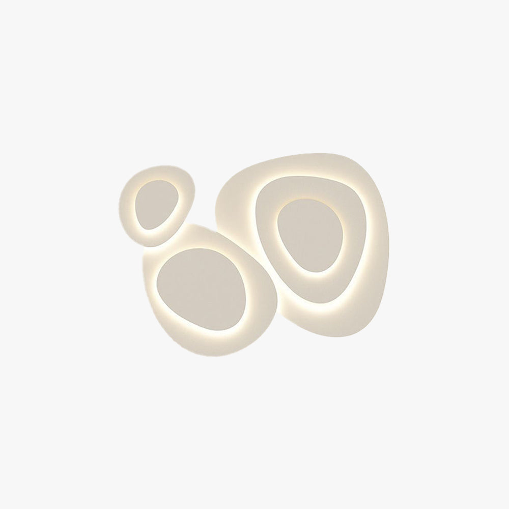 Lyravall | Moderne Wolk Silhouet Metalen Plafondlamp