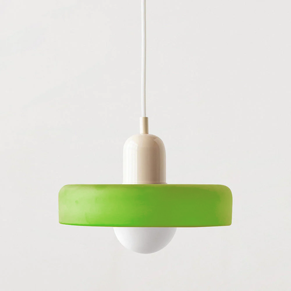 Vetro | Bauhaus Stijl Gekleurde Glas Hanglamp