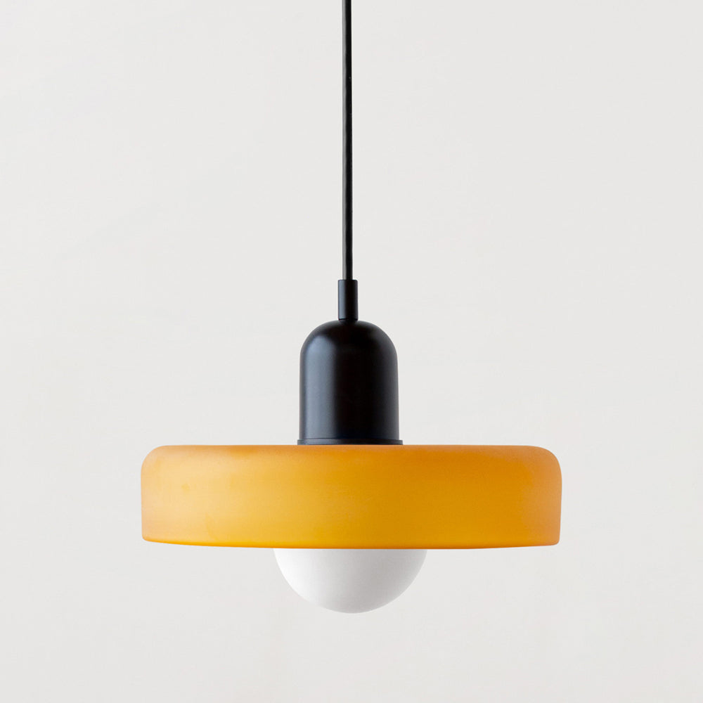 Vetro | Bauhaus Stijl Gekleurde Glas Hanglamp