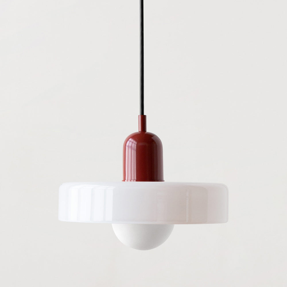 Vetro | Bauhaus Stijl Gekleurde Glas Hanglamp