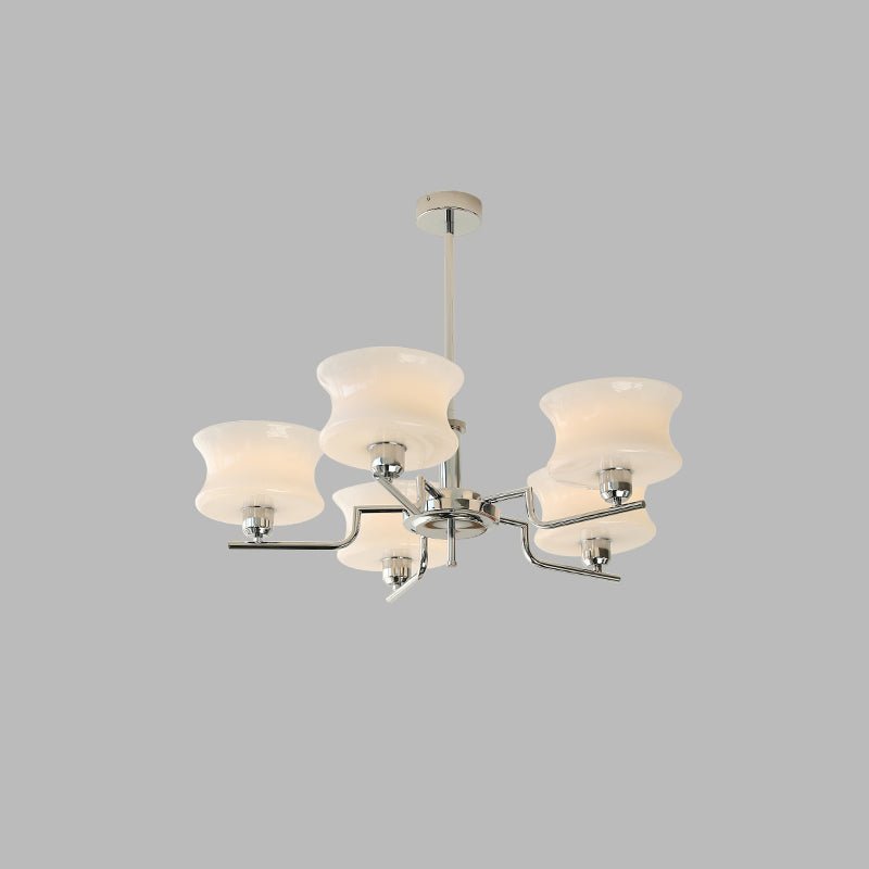 Kendroma | Antiek geïnspireerde gebogen bolvormige glazen plafondlamp