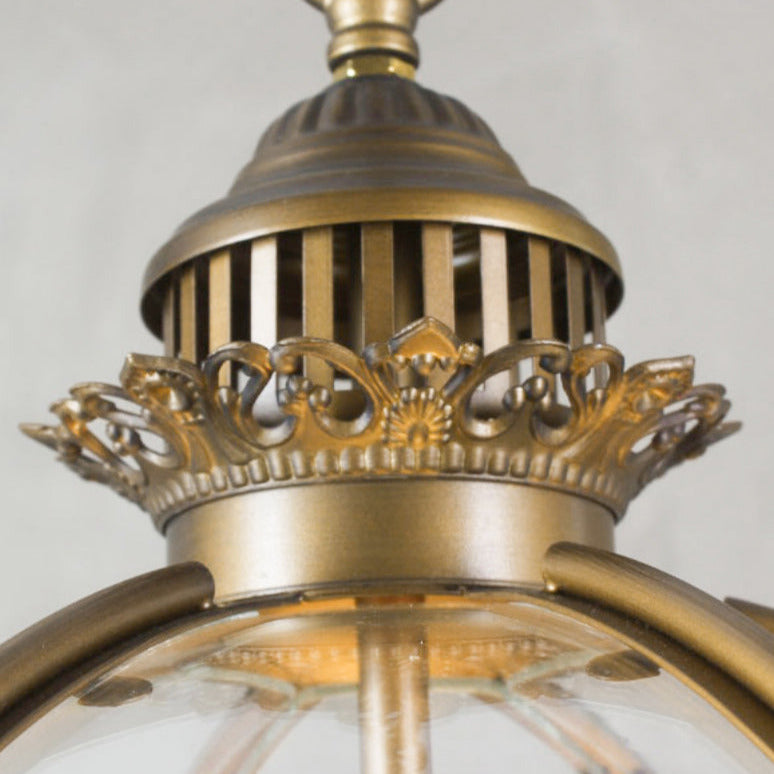 Vinse | Vintage Sferische Transparante Glazen Hanglamp