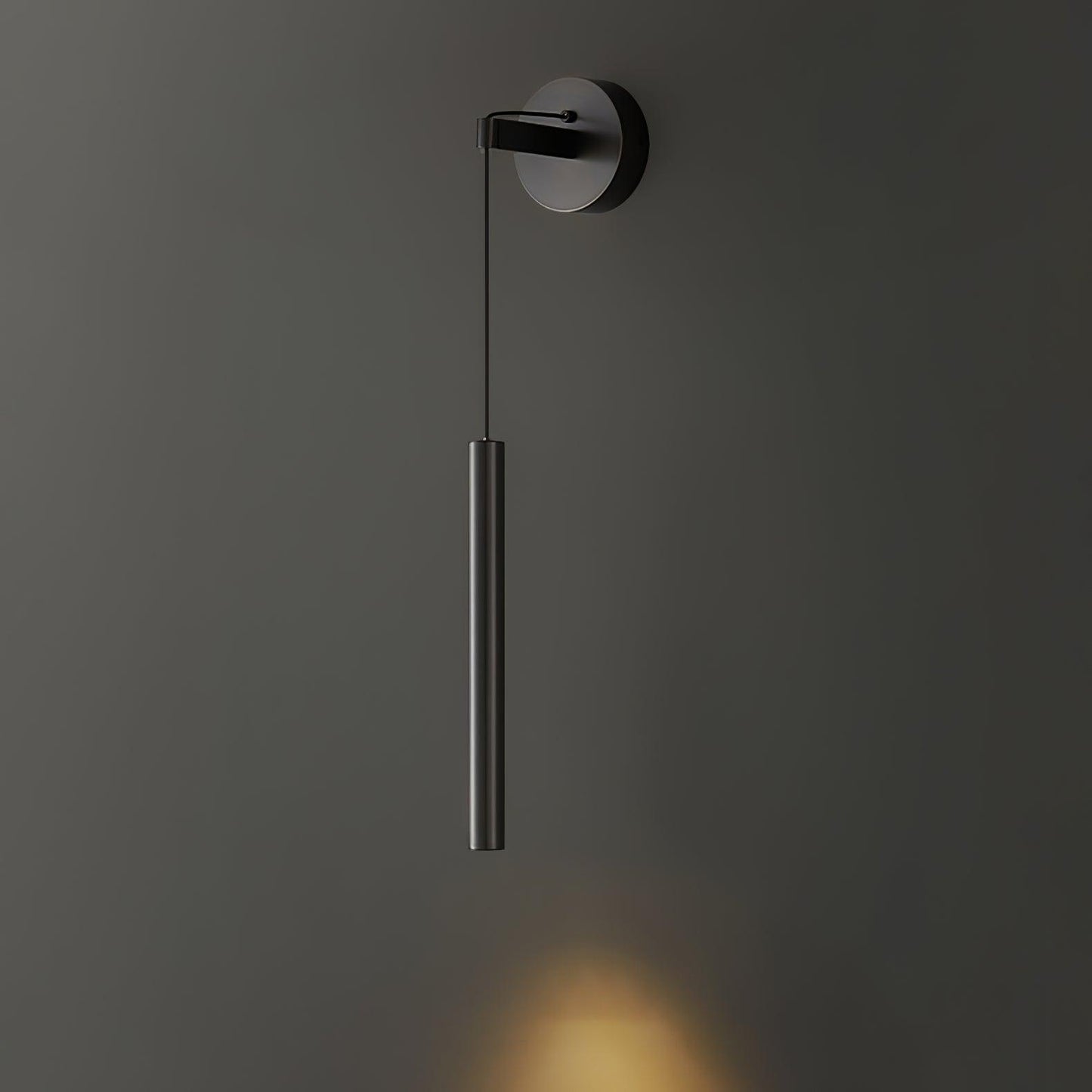 Albronix | Lineaire Messing Minimalistische LED Architectonische Wandhanglamp