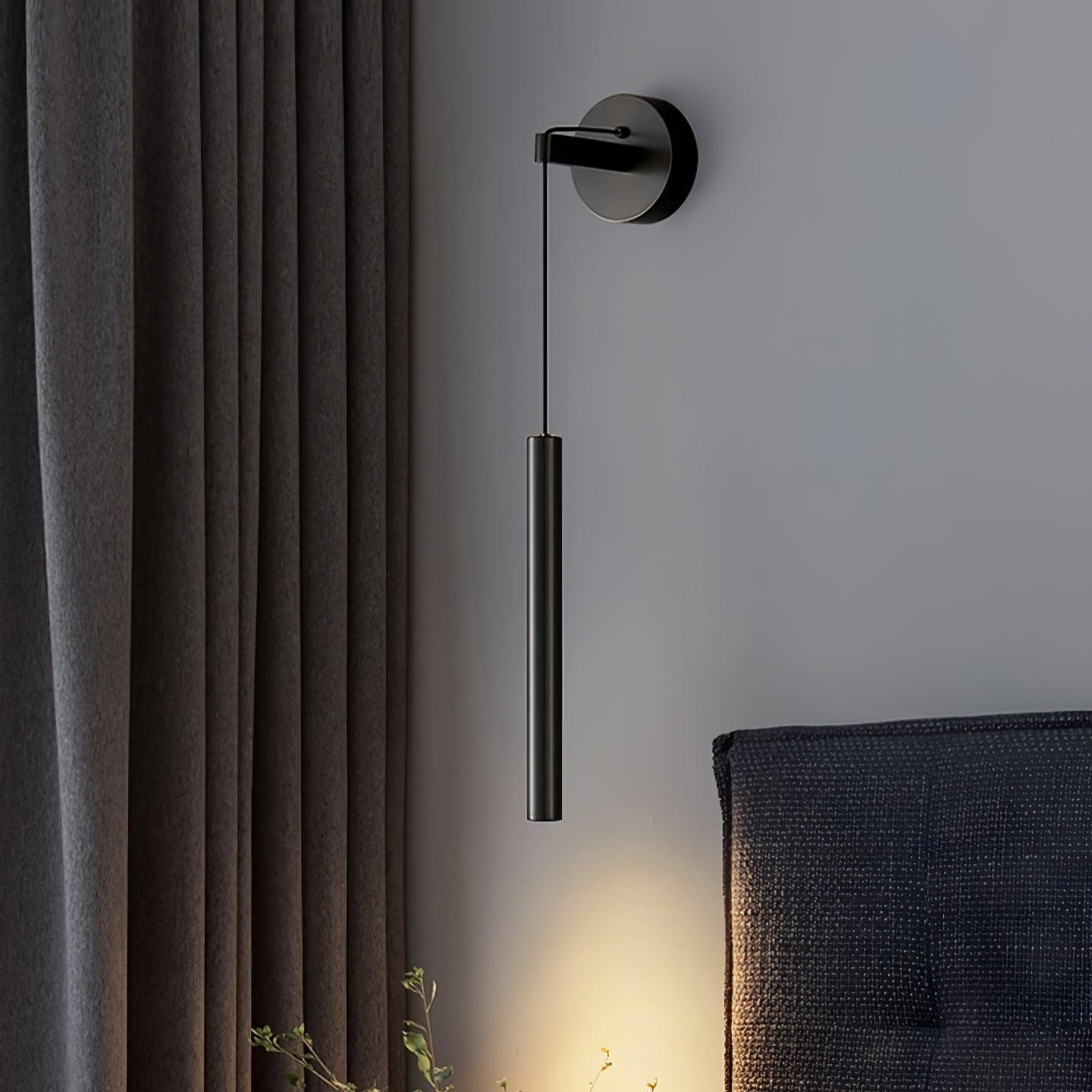 Albronix | Lineaire Messing Minimalistische LED Architectonische Wandhanglamp