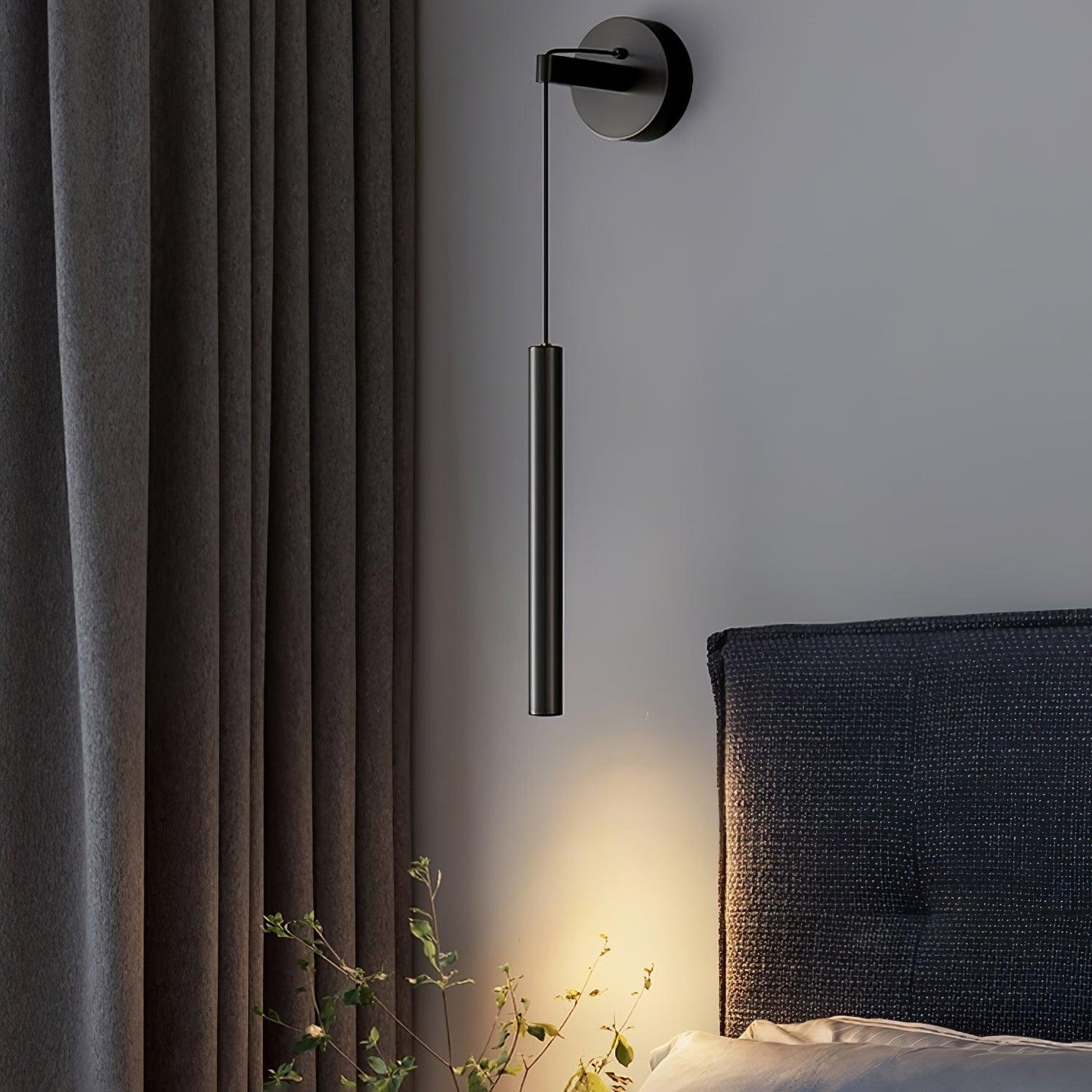 Albronix | Lineaire Messing Minimalistische LED Architectonische Wandhanglamp