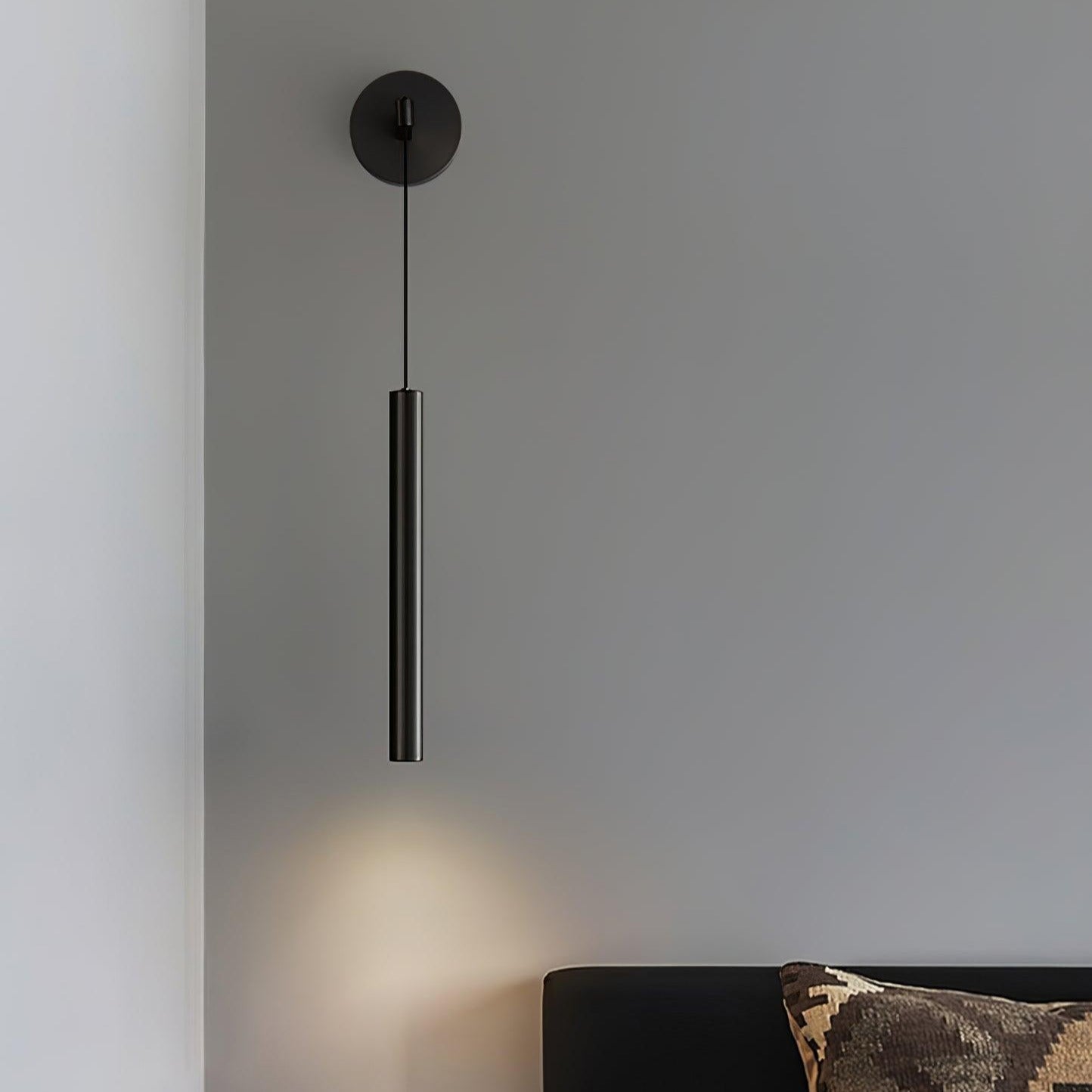 Albronix | Lineaire Messing Minimalistische LED Architectonische Wandhanglamp