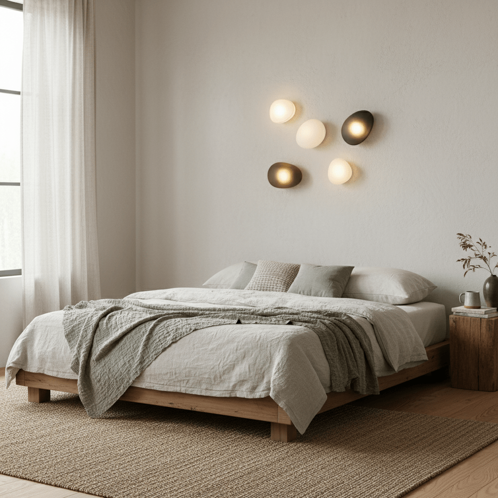 Caldrion | Met de Hand Geblazen Glazen Kiezel Wandlamp