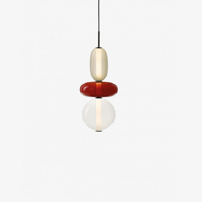 Nyxorise | Ambachtelijke Regenval Cluster Glazen Hanglamp