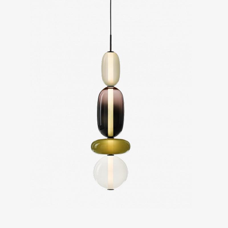 Nyxorise | Ambachtelijke Regenval Cluster Glazen Hanglamp