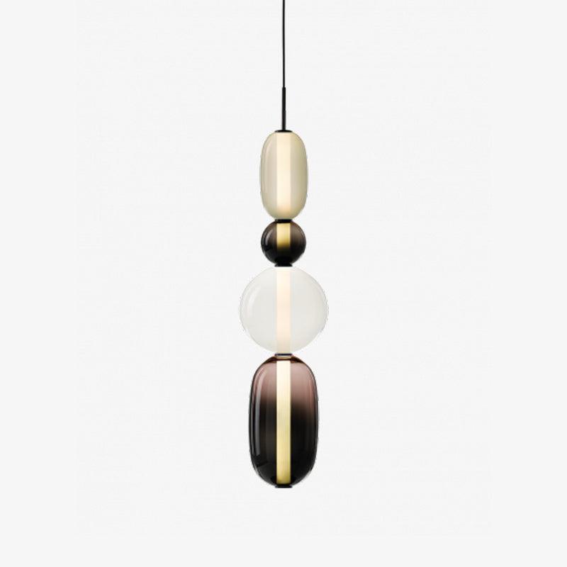 Nyxorise | Ambachtelijke Regenval Cluster Glazen Hanglamp