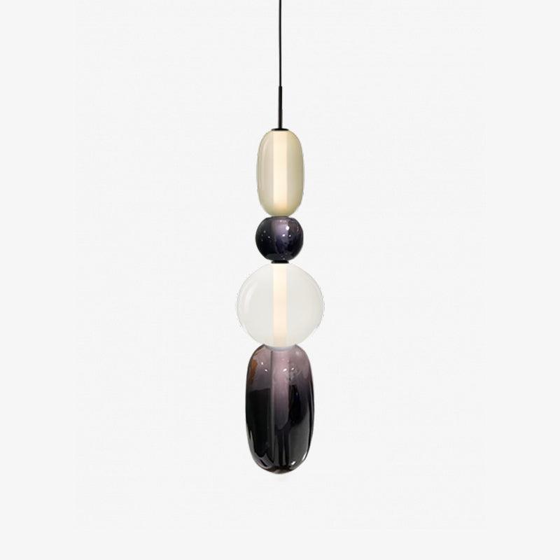 Nyxorise | Ambachtelijke Regenval Cluster Glazen Hanglamp
