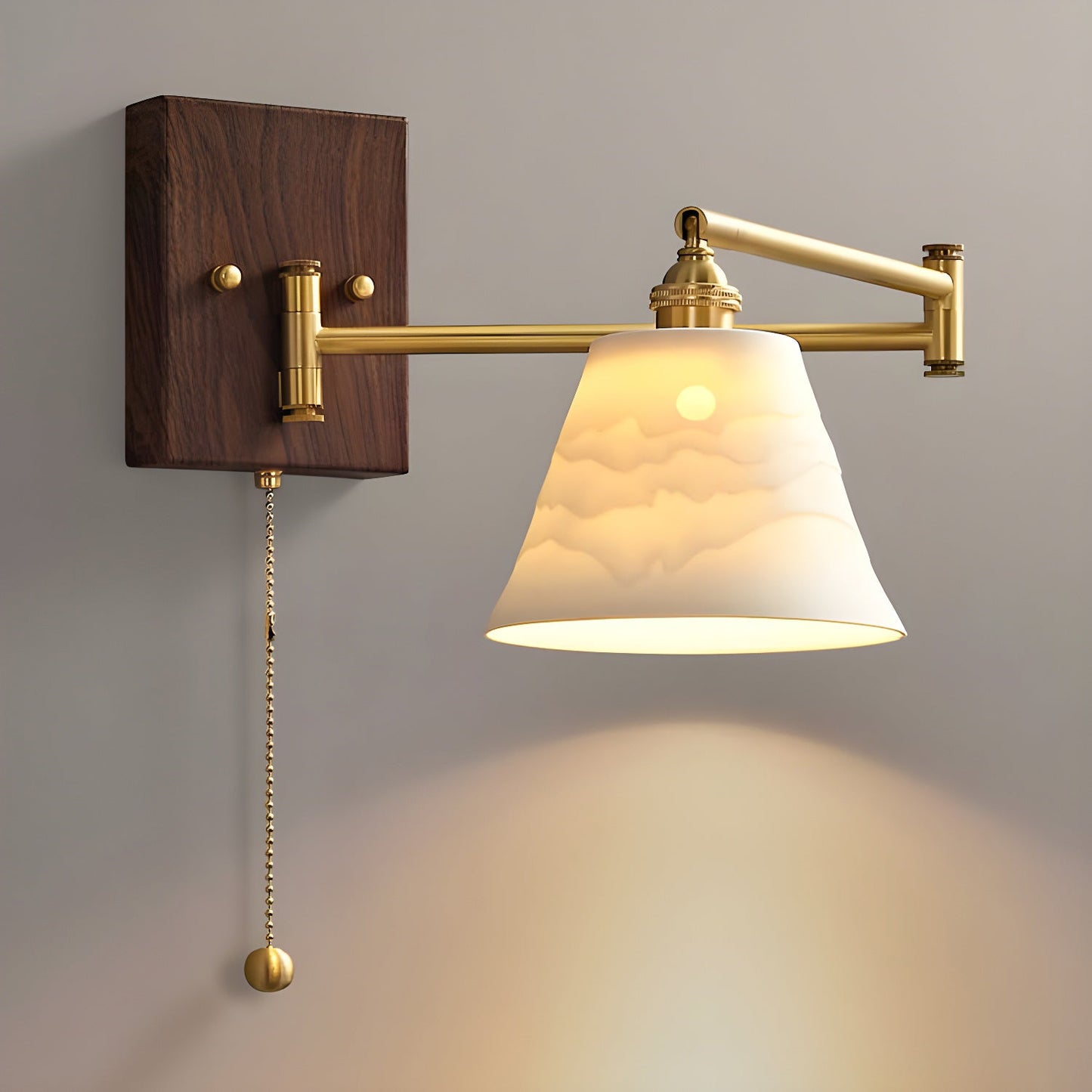 Kalythos | Moderne gesculpteerde hoekige keramische wandlamp
