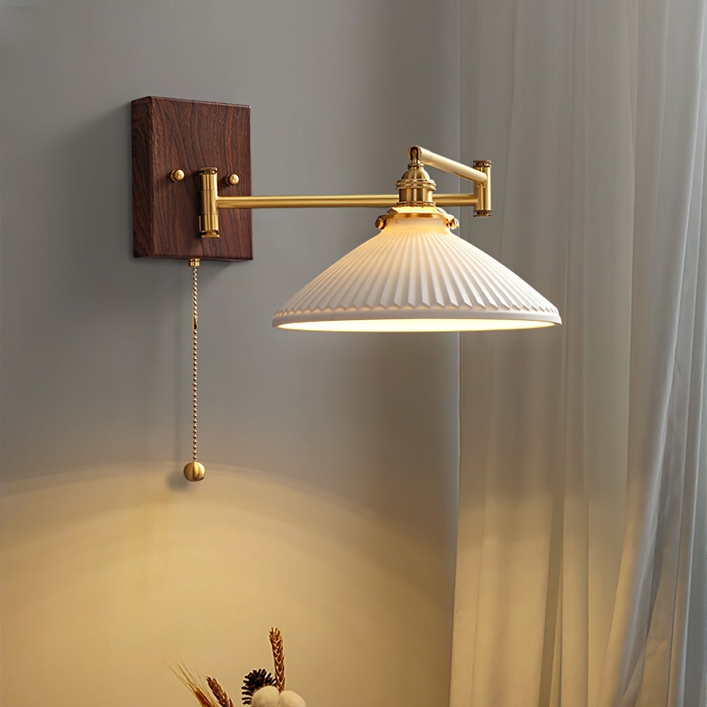 Kalythos | Moderne gesculpteerde hoekige keramische wandlamp