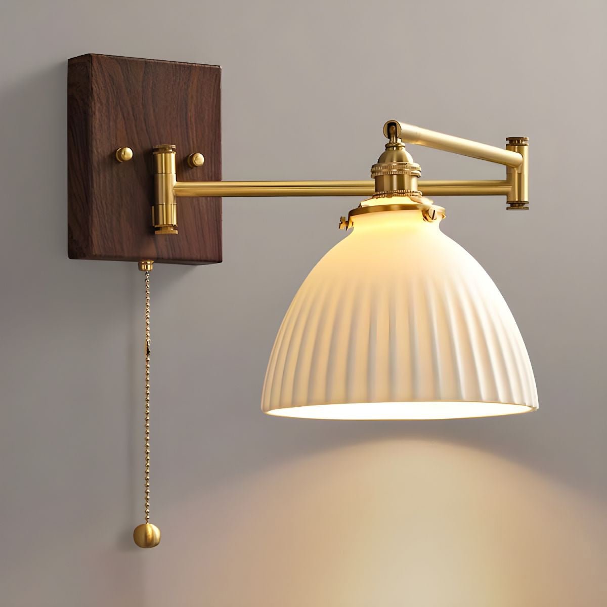 Kalythos | Moderne gesculpteerde hoekige keramische wandlamp