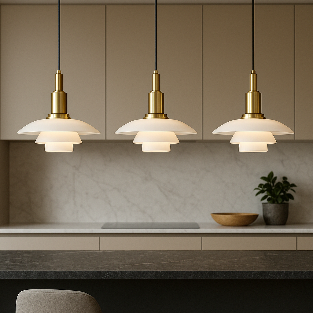 Alvar | Scandinavische Laag Gelaagde Hanglamp