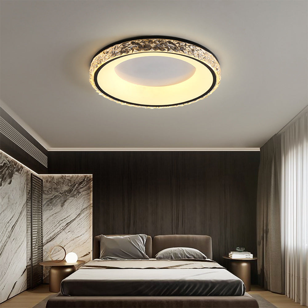 Lustra | Moderne Ronde Acryl Flush Mount Plafondlamp