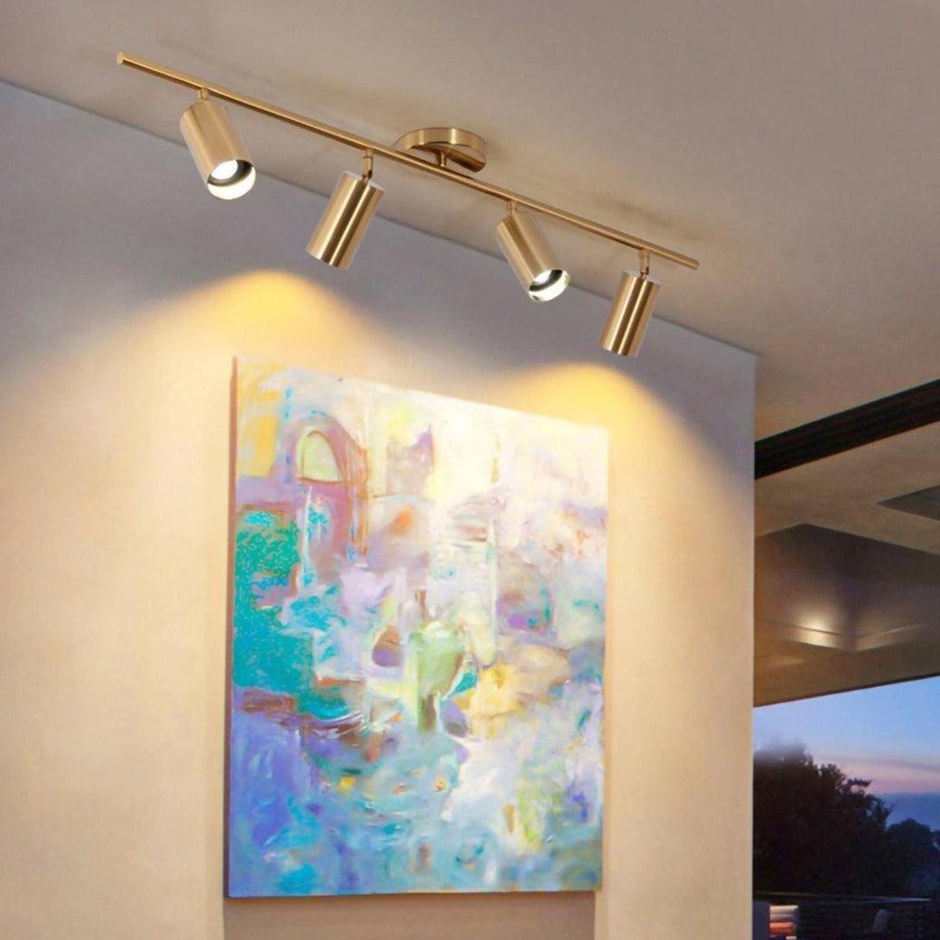 Lysenna | Luxe Lineaire Silhouet Verstelbare Spot Wandlamp