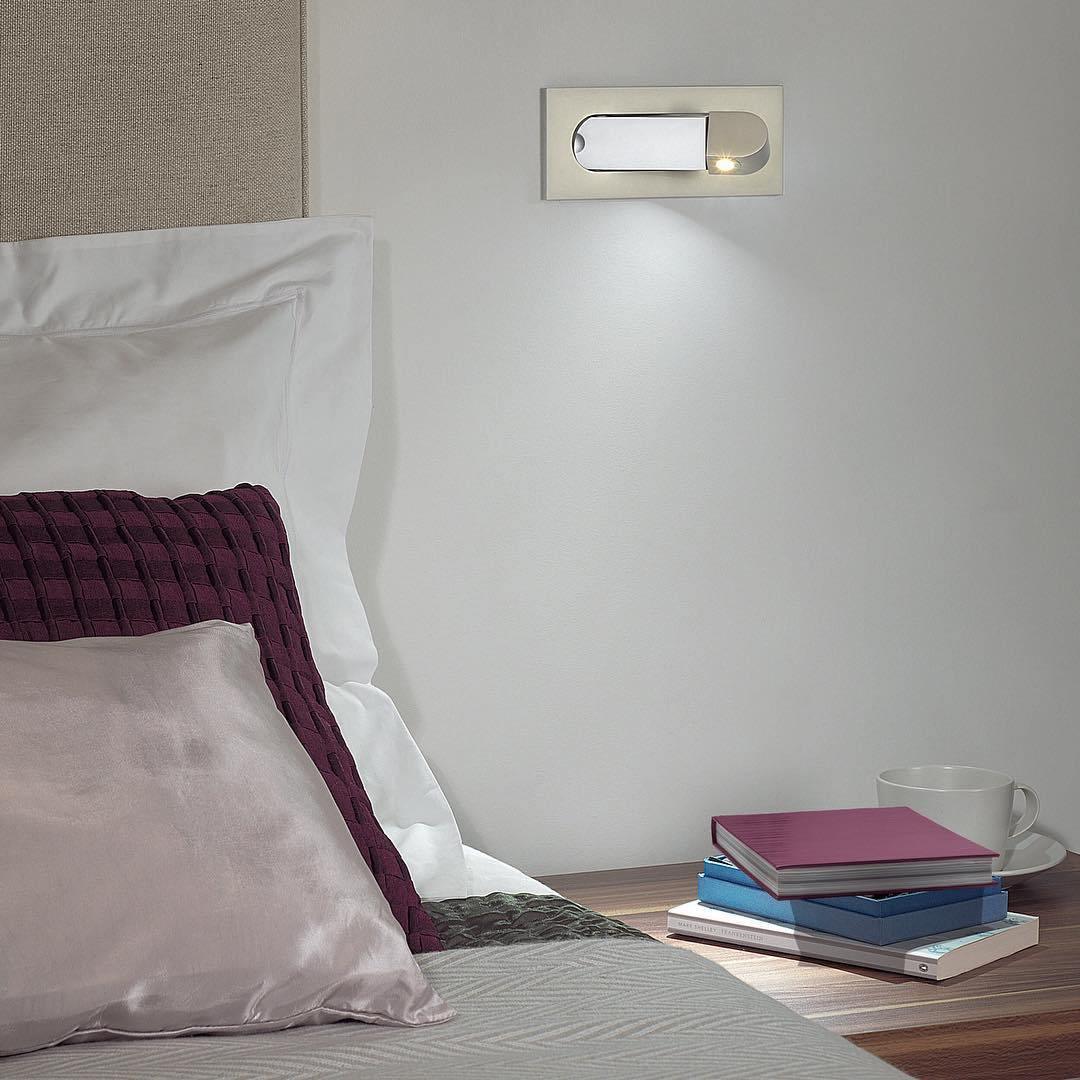Solveinda | Lineaire Pop-Out Verstelbare Bedlees Wandlamp