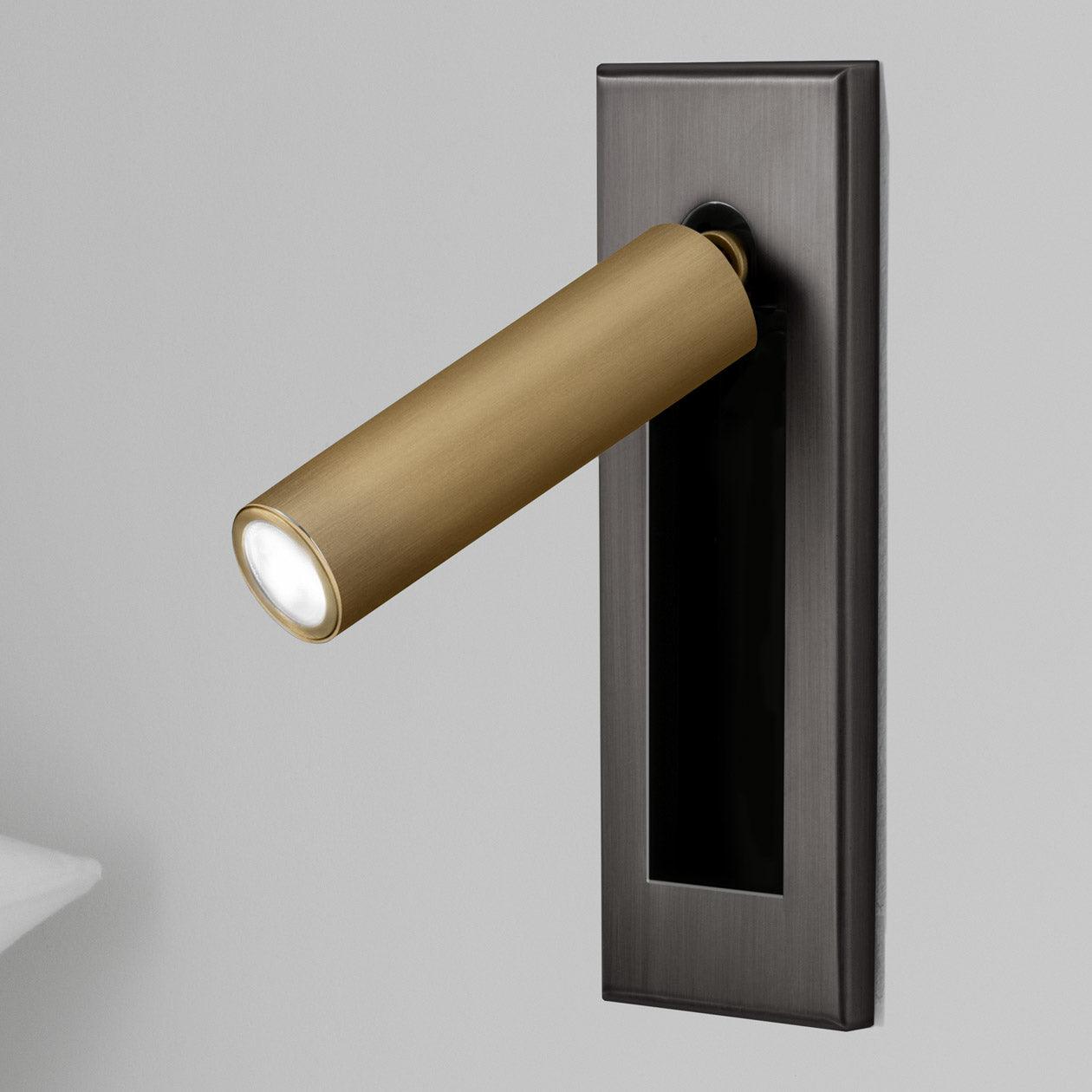 Vaelenor | Minimalistische Verborgen Uittrekbare Bedleeswandlamp