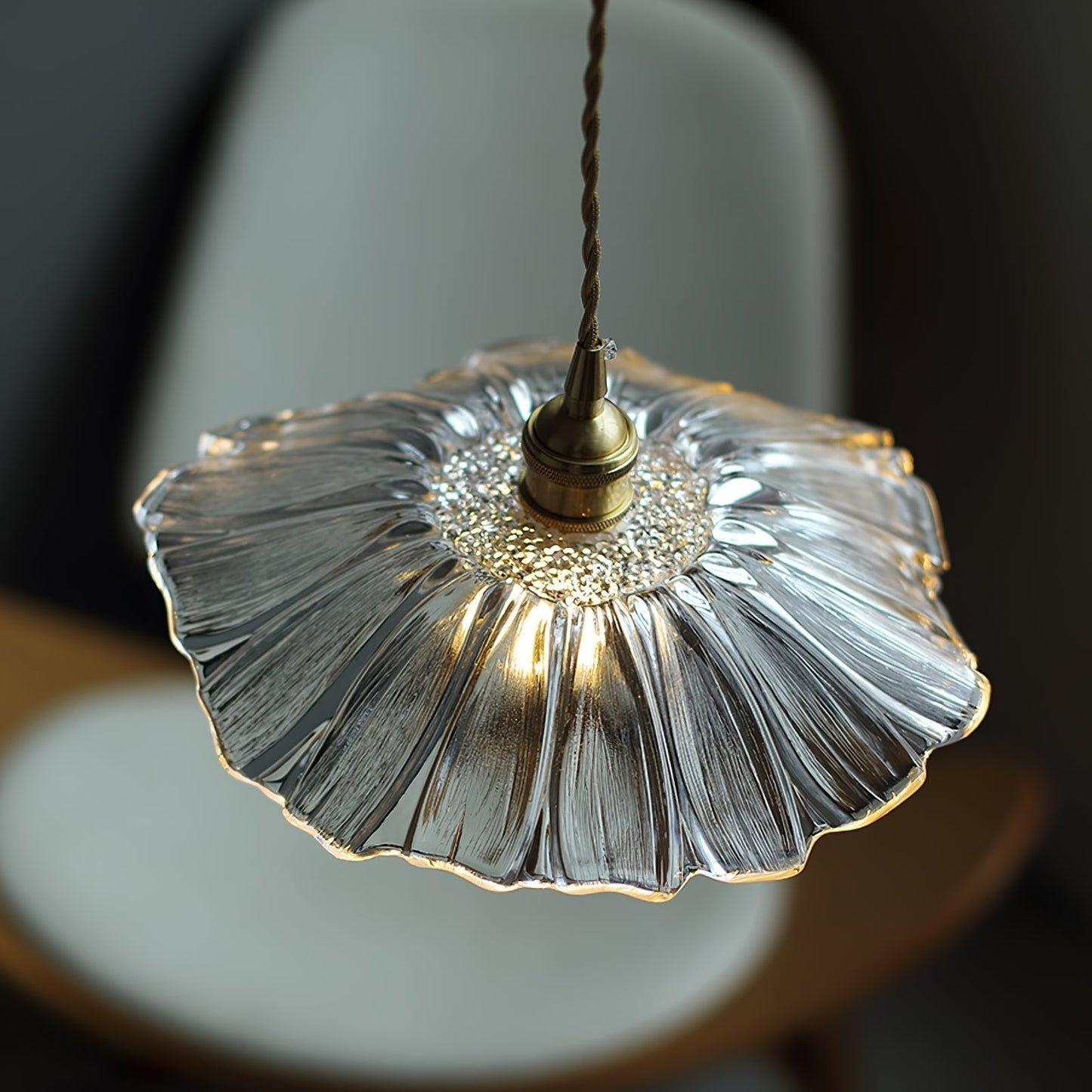 Floru | Luxe Bloem Glazen Plafond- en Hanglamp