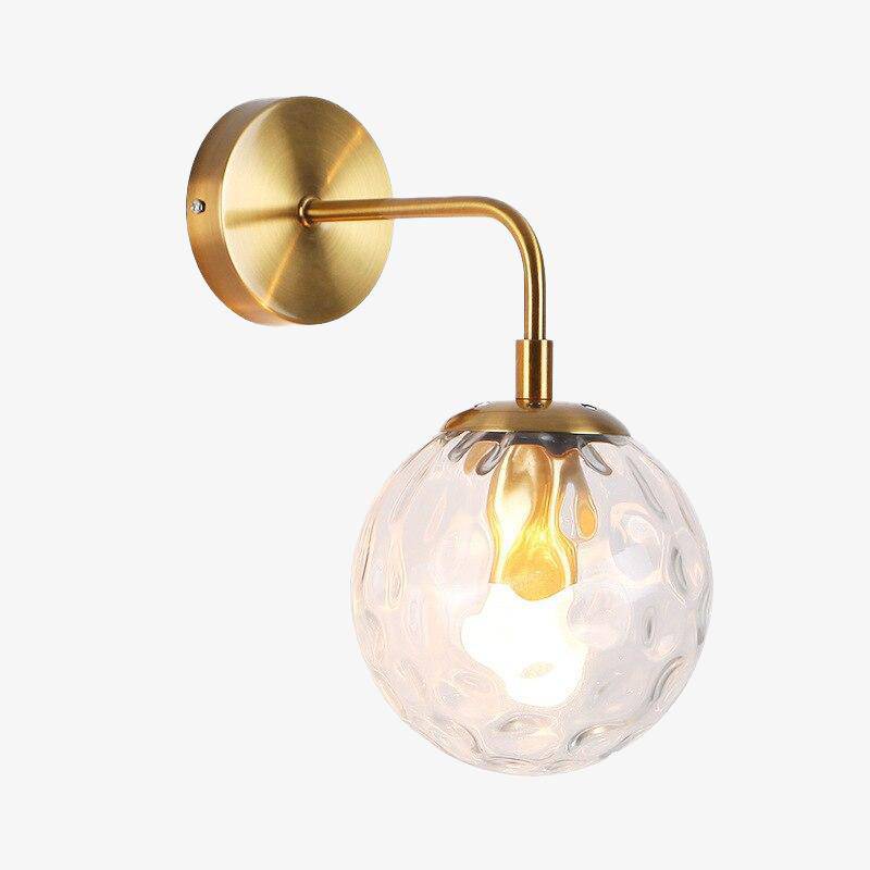 Kymberis | Minimalistische bolvormige architectonische wandlamp