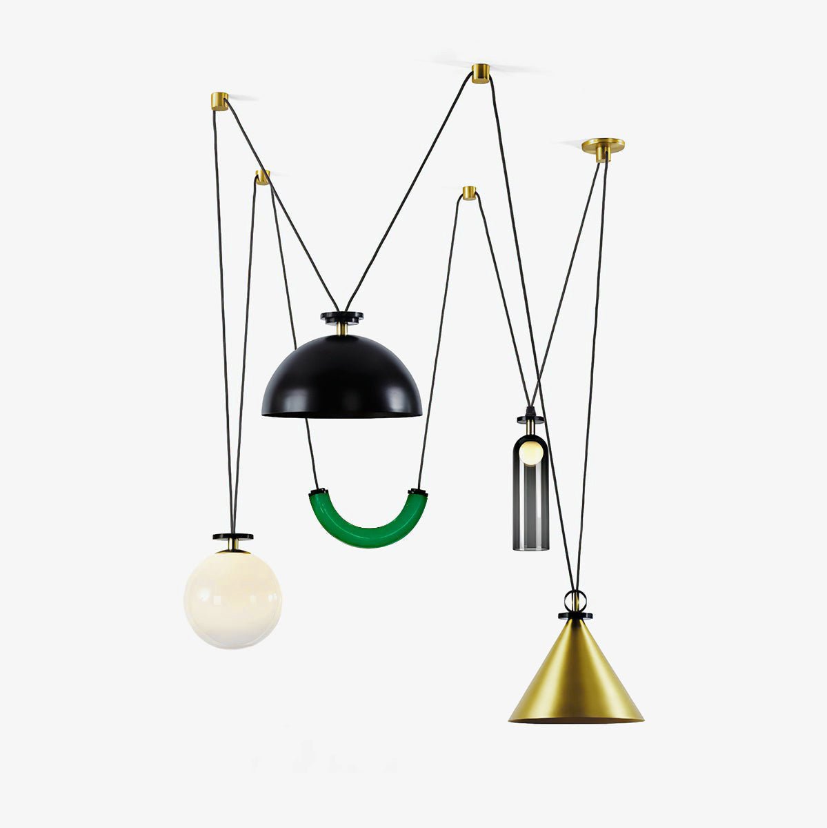 Vondisur | Minimalistische Geometrische Modulaire Hanglamp