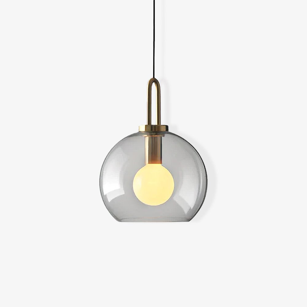Kyntara | Hedendaagse Asymmetrische Elliptische Glazen Hanglamp