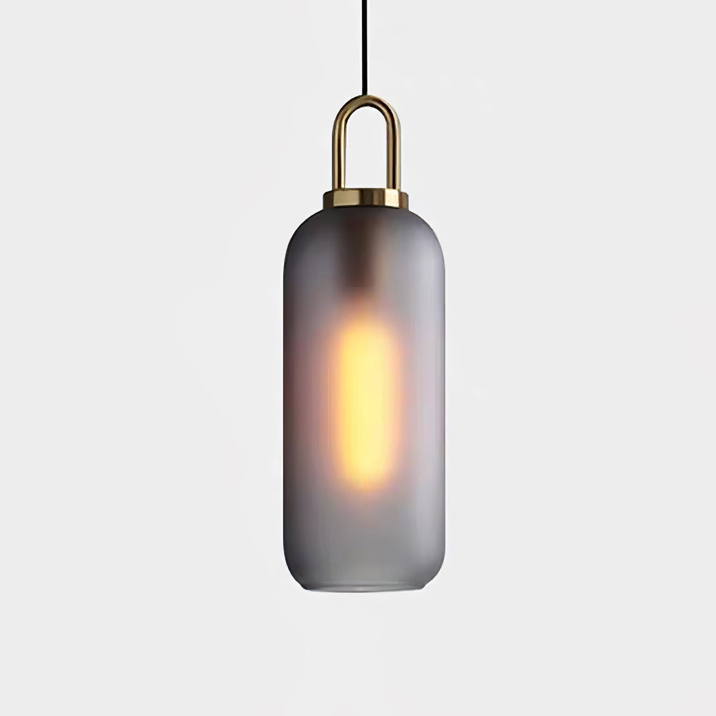 Kyntara | Hedendaagse Asymmetrische Elliptische Glazen Hanglamp