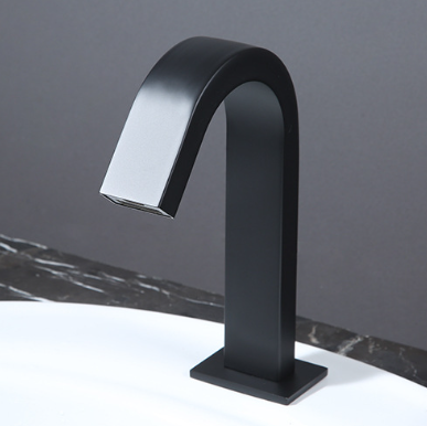 Eldurix | Strakke Touchless Beweging Sensor Hoge Boog Badkamer Wastafelkraan