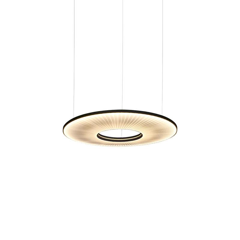 Elvandar | Geplooide Stof Architectonische Drijvende Hanglamp