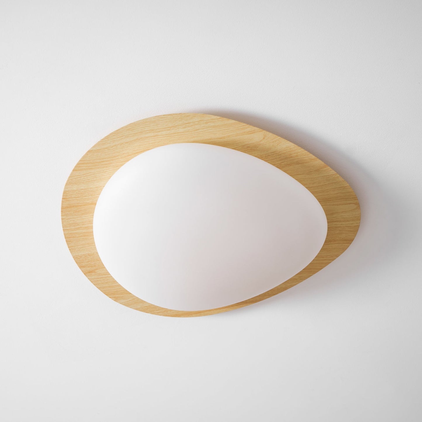 Elenorris | Sculpturale Kiezel Silhouet Opbouw Plafondlamp