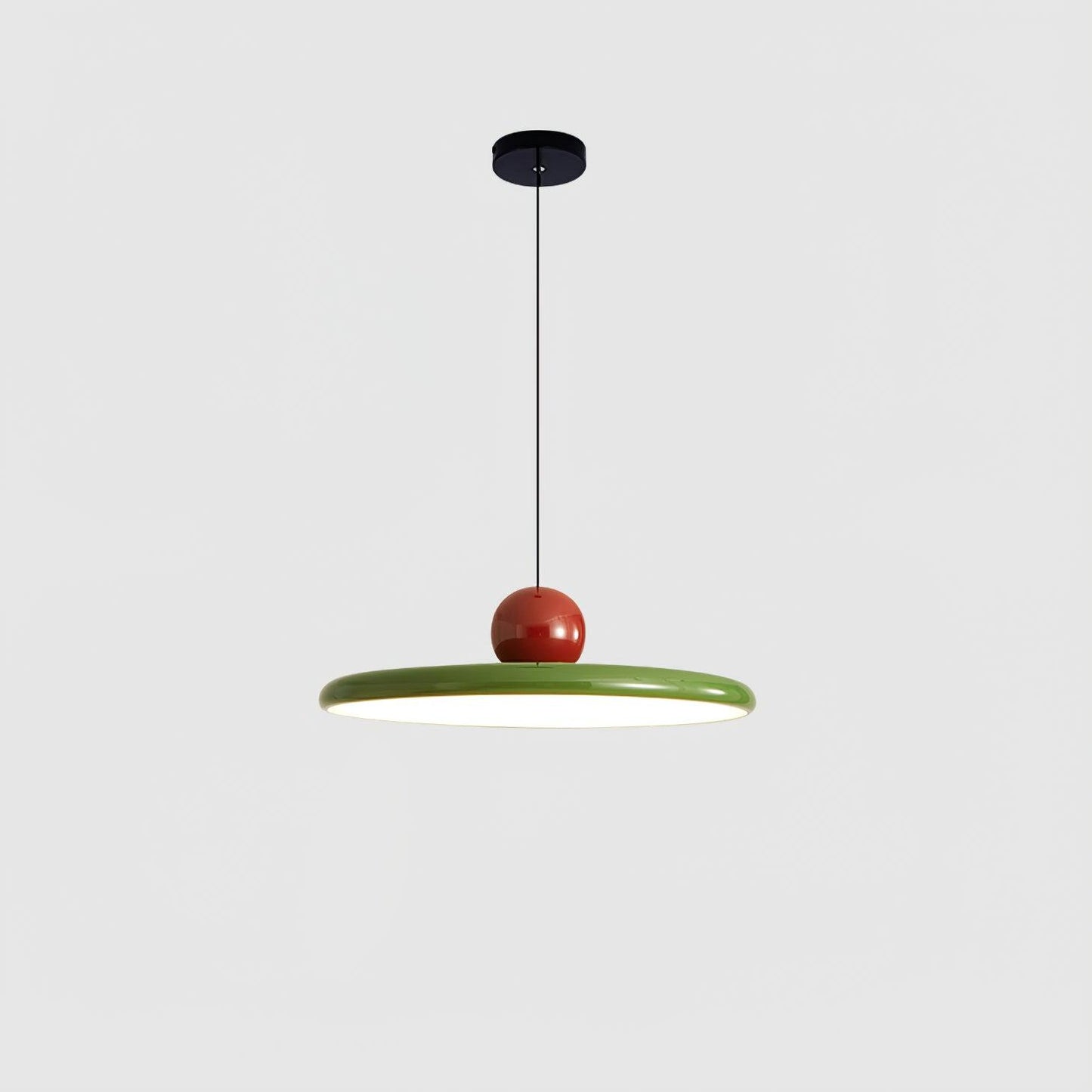 Belvador | Geometrische cirkelvormige silhouet zwevende hanglamp