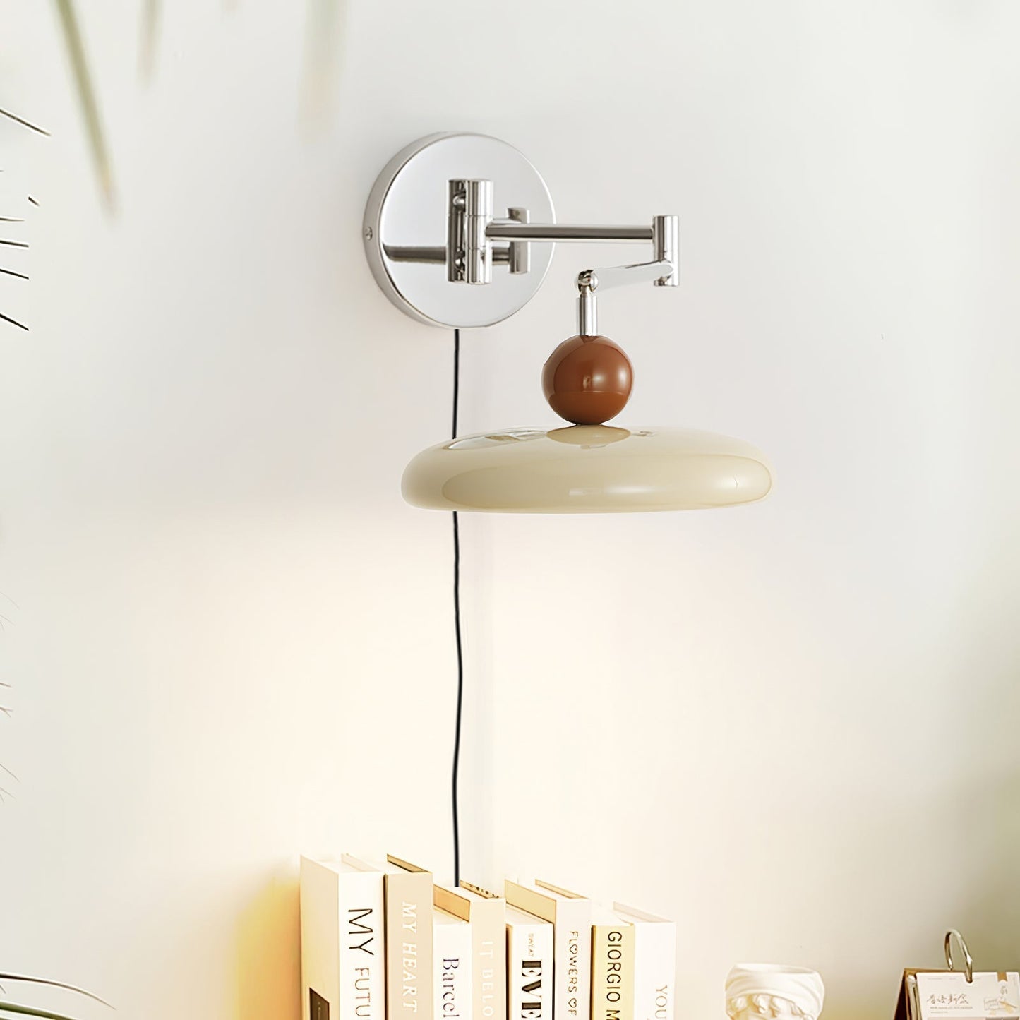 Zondrak | Geometrische Ronde Schotel Gemonteerde Accent Wandlamp