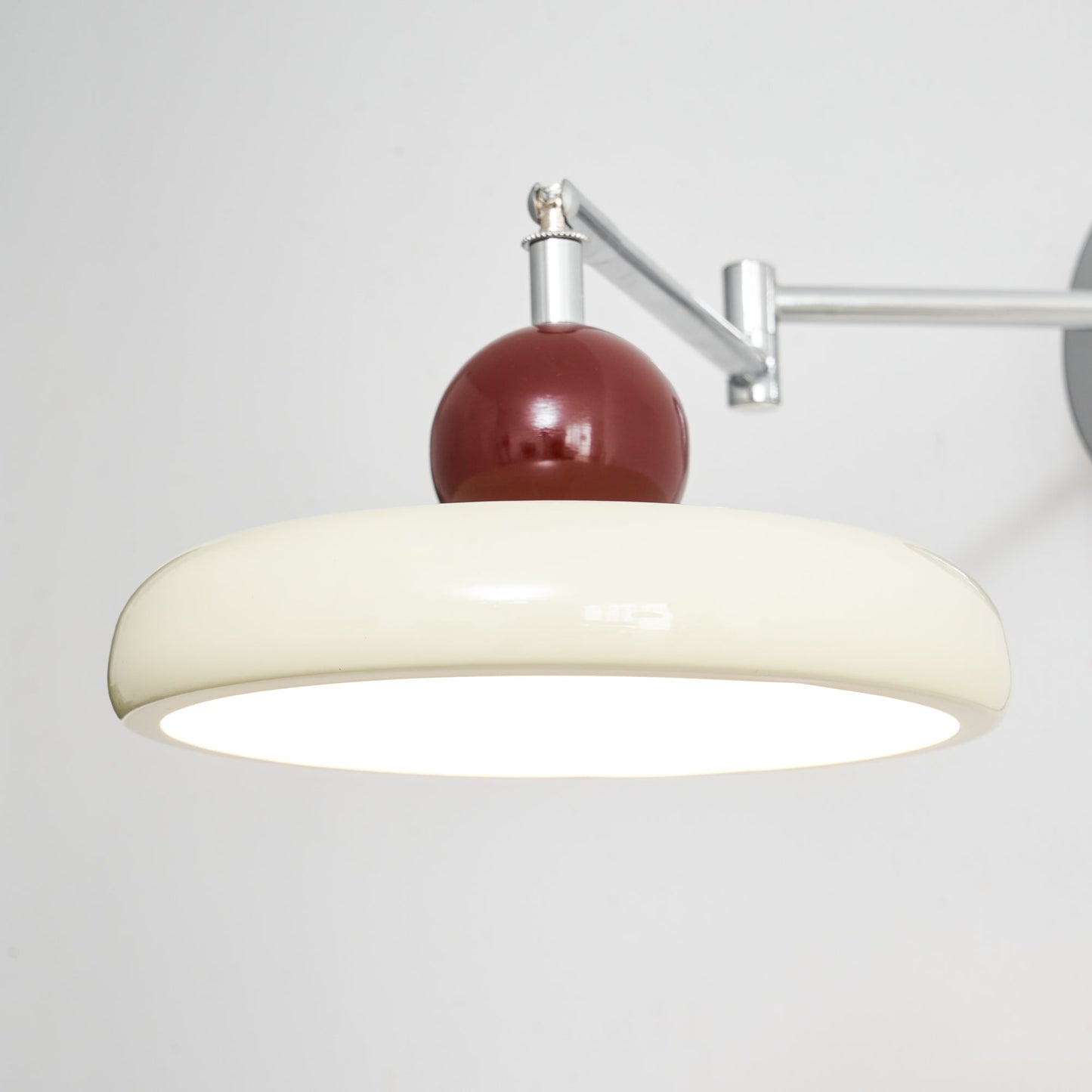 Zondrak | Geometrische Ronde Schotel Gemonteerde Accent Wandlamp