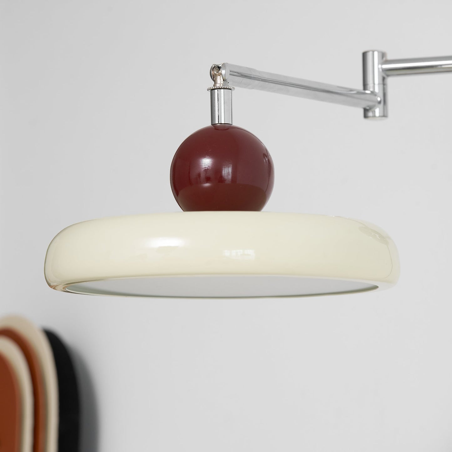 Zondrak | Geometrische Ronde Schotel Gemonteerde Accent Wandlamp
