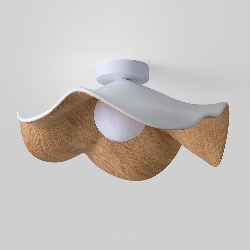 Calisthra | Biophilische gelaagde golf opbouw plafondlamp