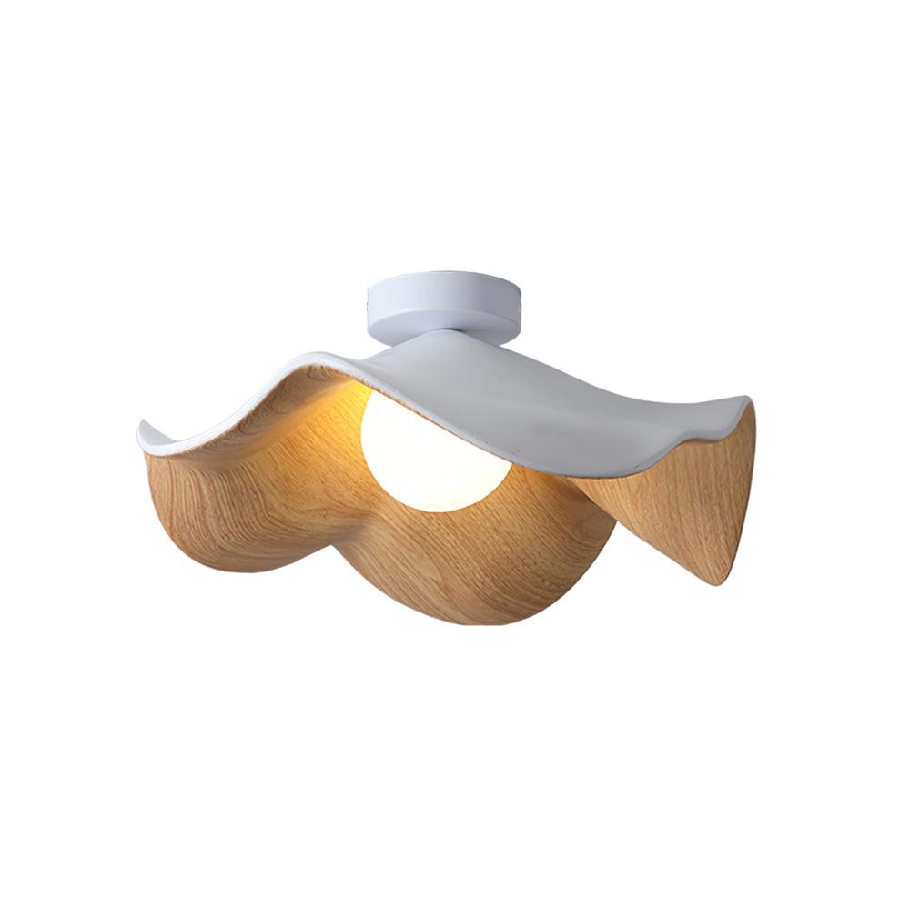 Calisthra | Biophilische gelaagde golf opbouw plafondlamp