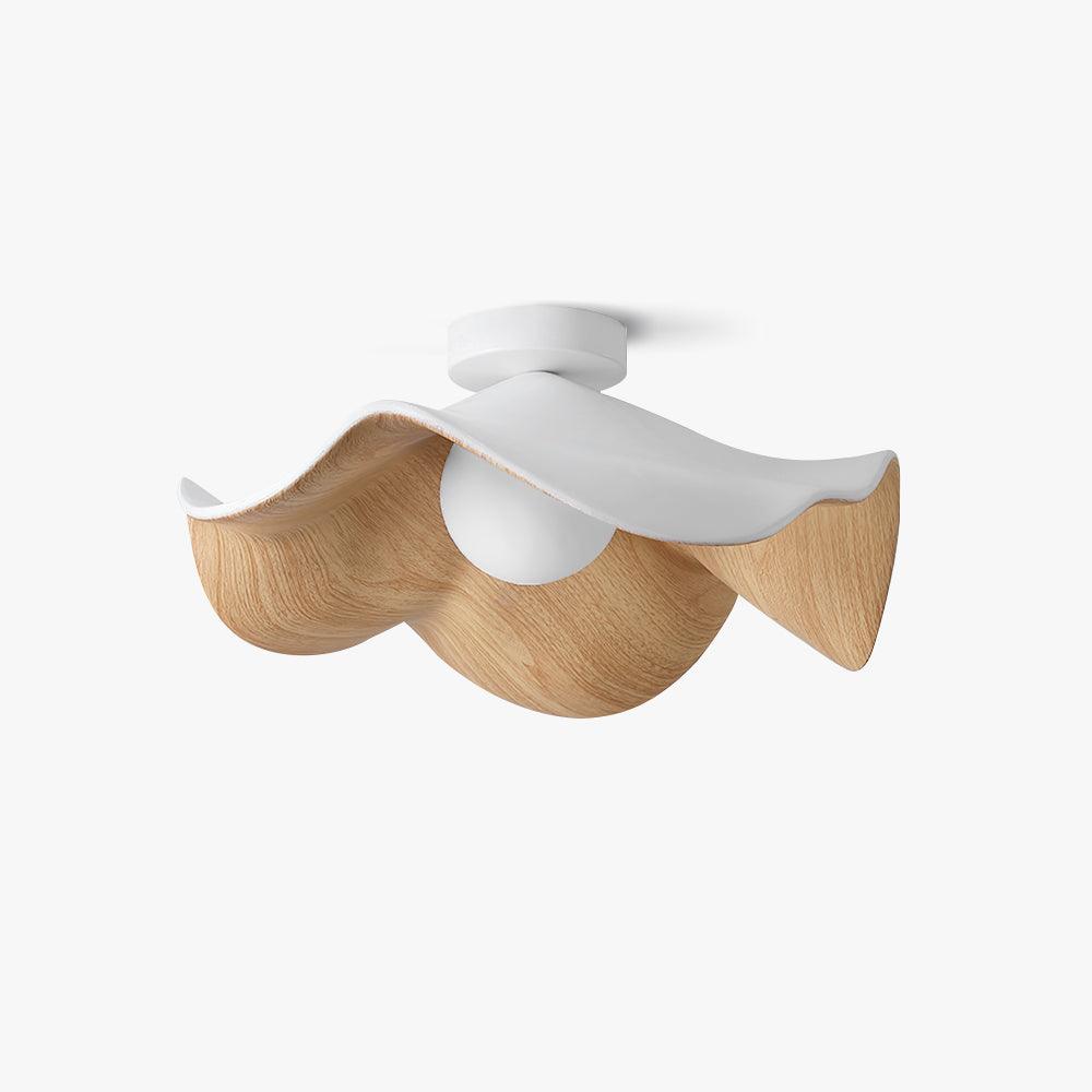 Calisthra | Biophilische gelaagde golf opbouw plafondlamp