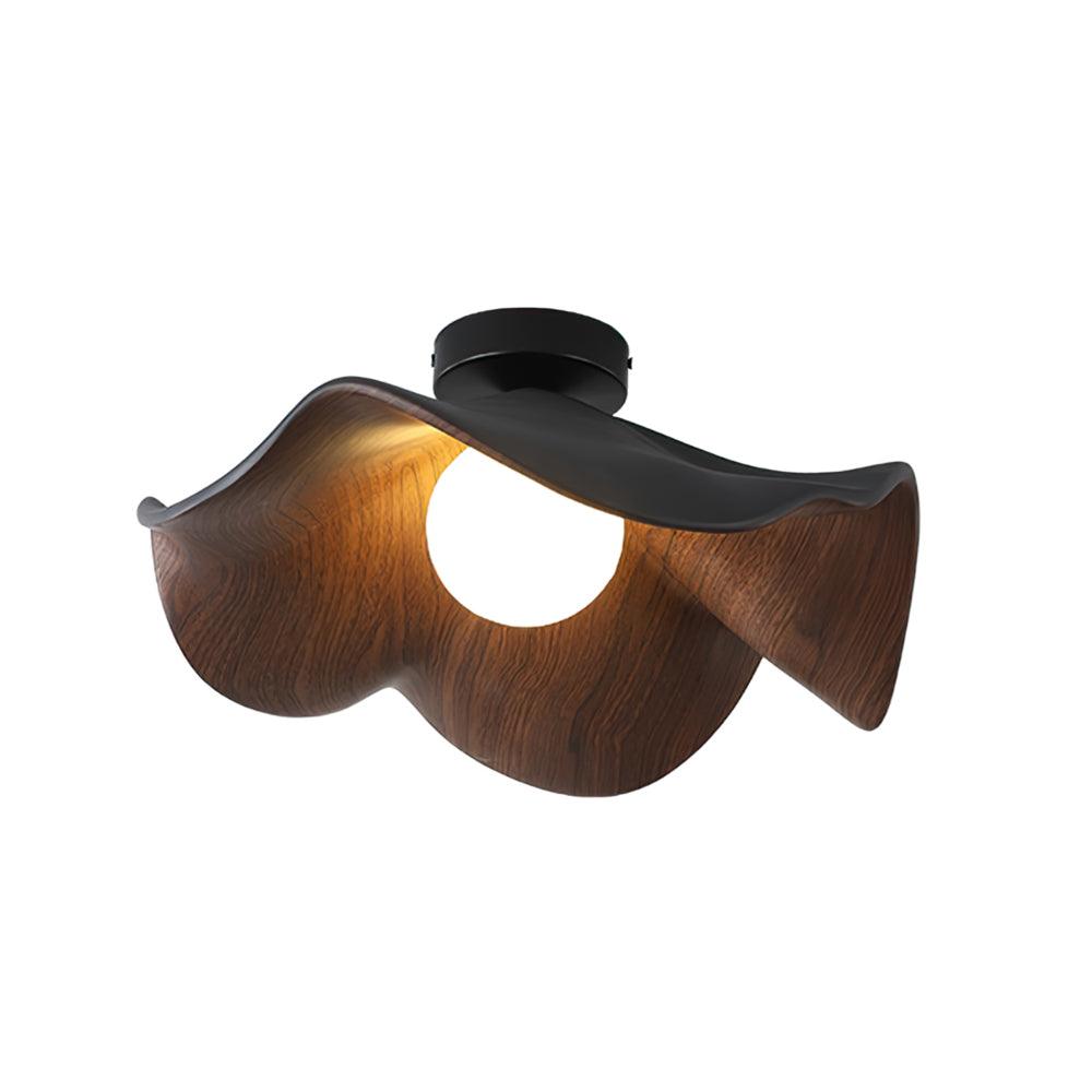 Calisthra | Biophilische gelaagde golf opbouw plafondlamp