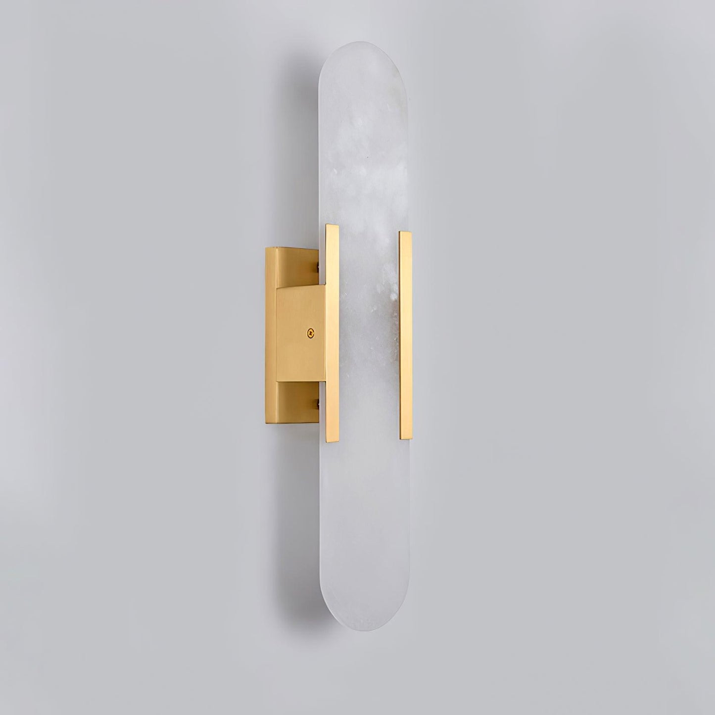 Ivalis | Moderne Verlengde Alabaster Steen Wandlamp