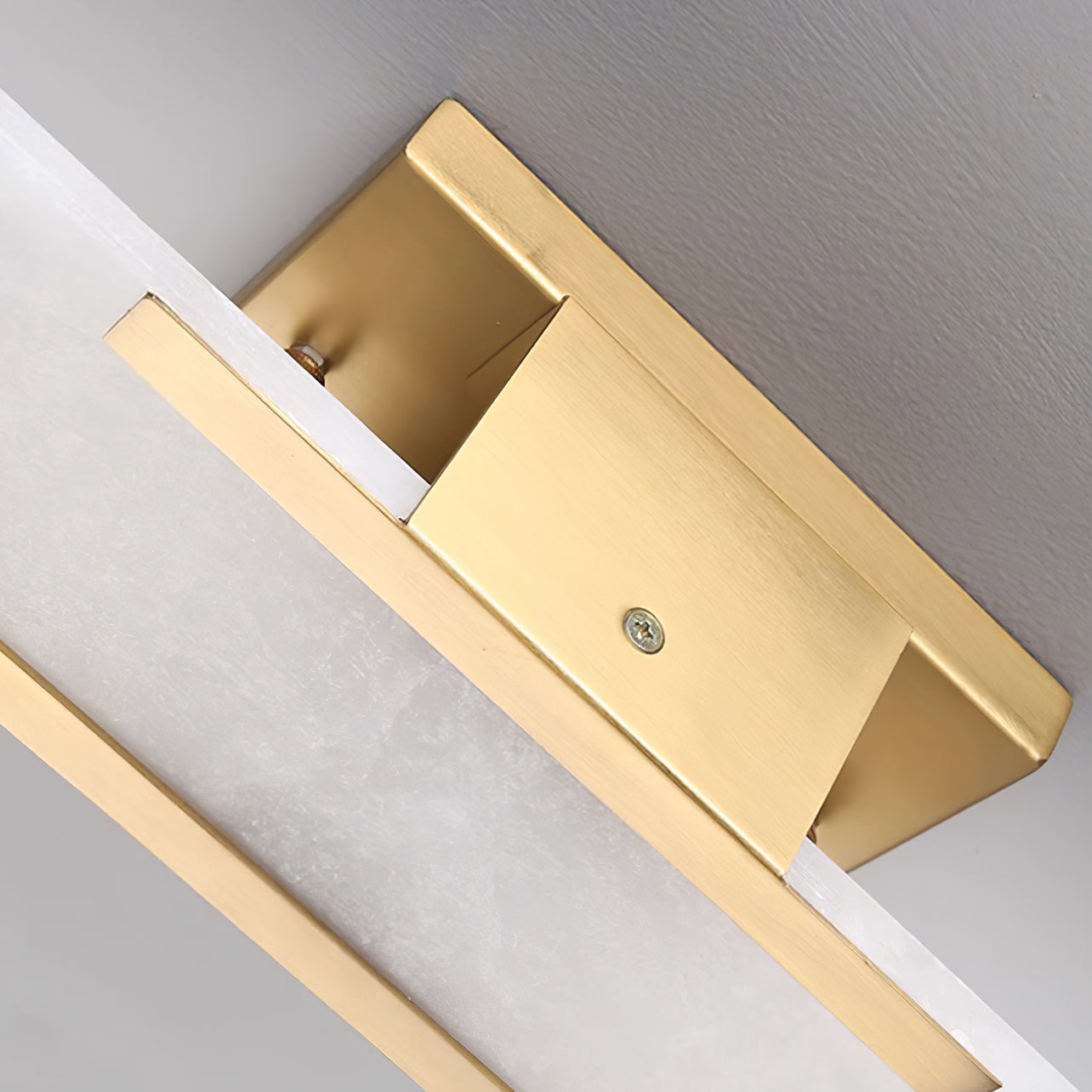 Ivalis | Moderne Verlengde Alabaster Steen Wandlamp