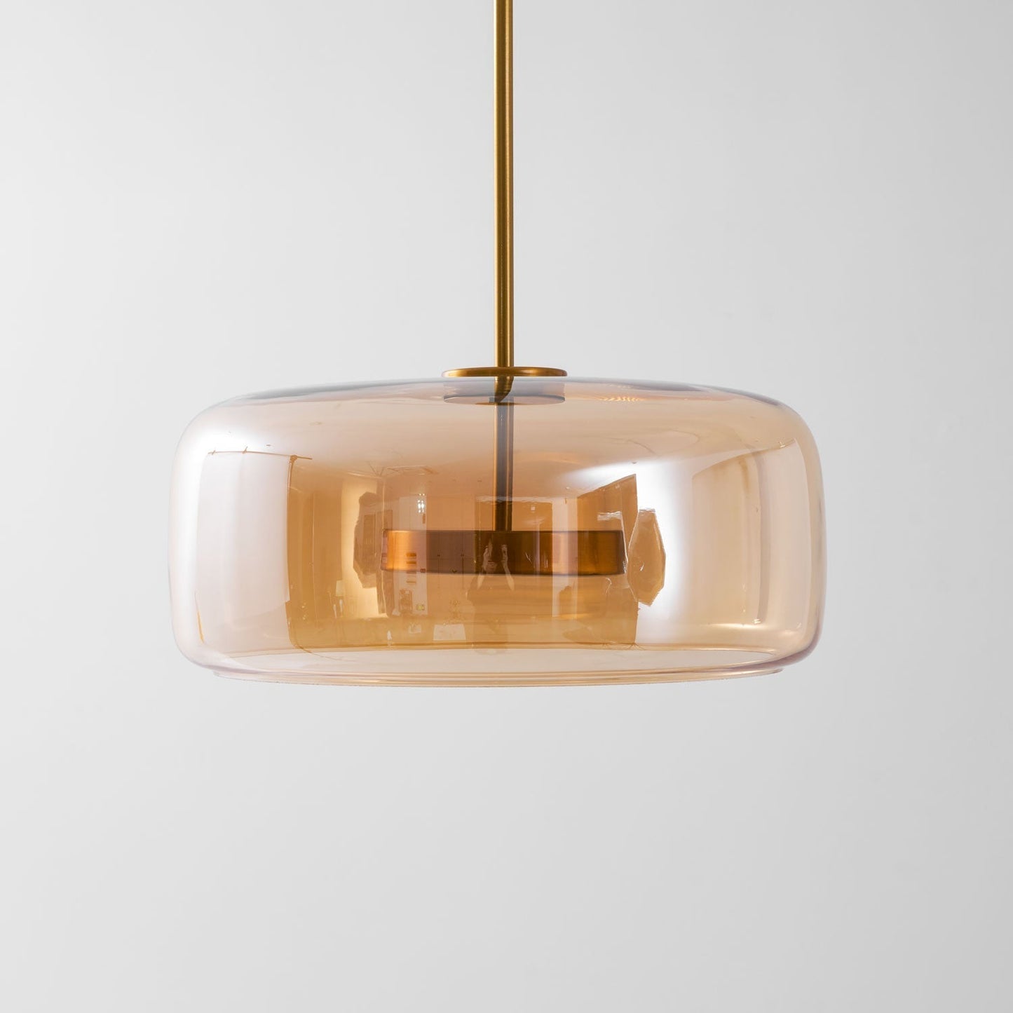 Orionth | Geometrische Sculpturale Handgeblazen Glazen Bol Hanglamp