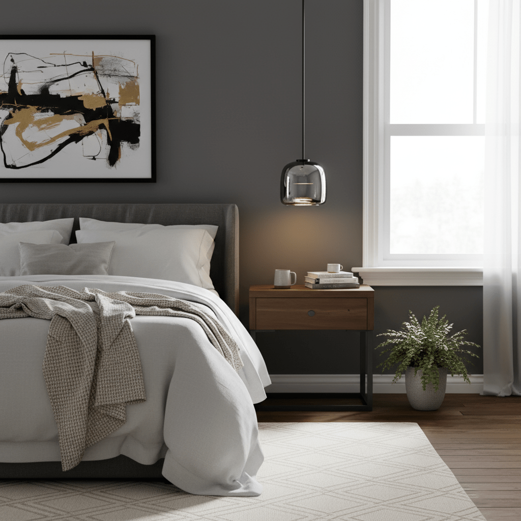 Orionth | Geometrische Sculpturale Handgeblazen Glazen Bol Hanglamp