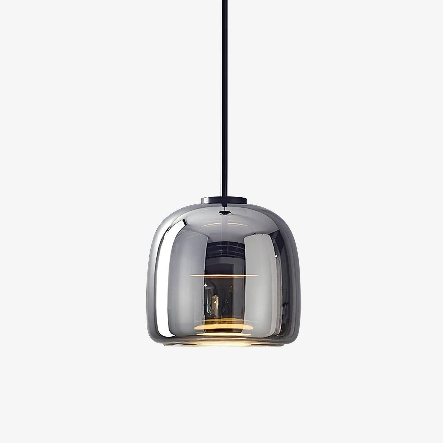 Orionth | Geometrische Sculpturale Handgeblazen Glazen Bol Hanglamp