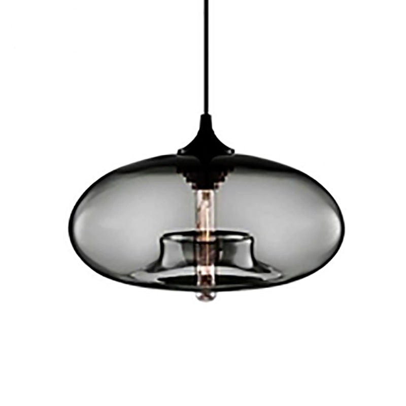 Aerisue | Noordse Glas Vaasje Silhouet Hanglamp