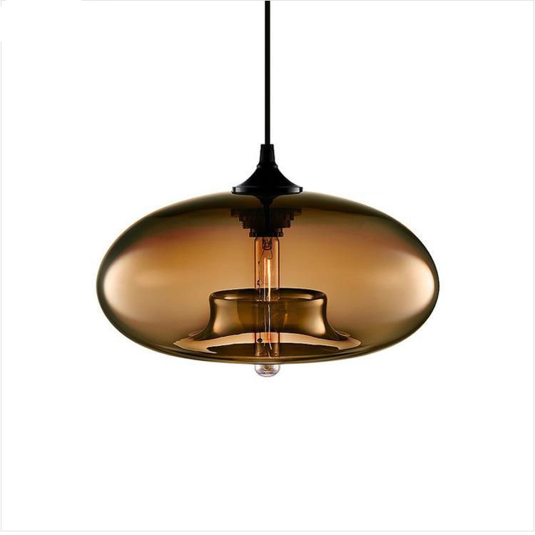 Aerisue | Noordse Glas Vaasje Silhouet Hanglamp
